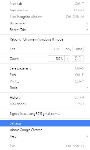 chromesettingsdropdown